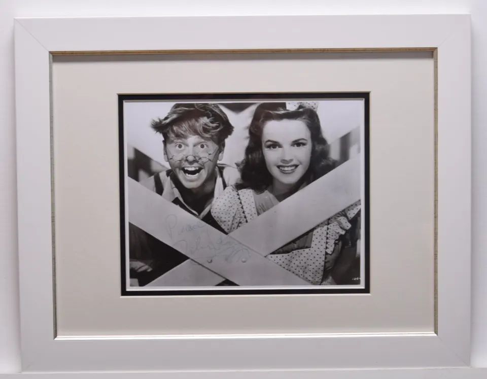 MICKEY ROONEY original signed presentation