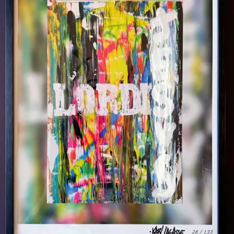 Karl Lagasse " Jesus is Lord " LE 28/133 Signed w/COA (#0423)