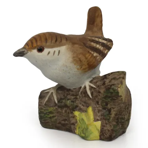 Acorn Bird Wren Figurine