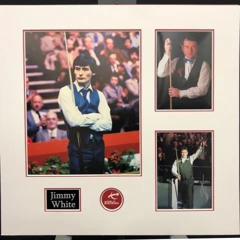 JIMMY WHITE original signed presentation