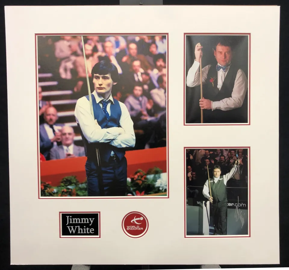 JIMMY WHITE original signed presentation