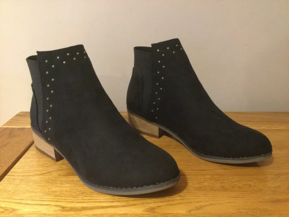 Dolcis “Wendy” Low Heel Ankle Boots, Size 6,  Black - New RRP £45.99