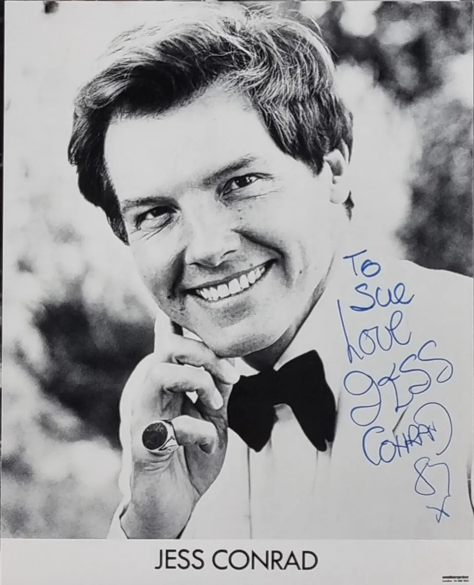 Jess Conrad Original Signature