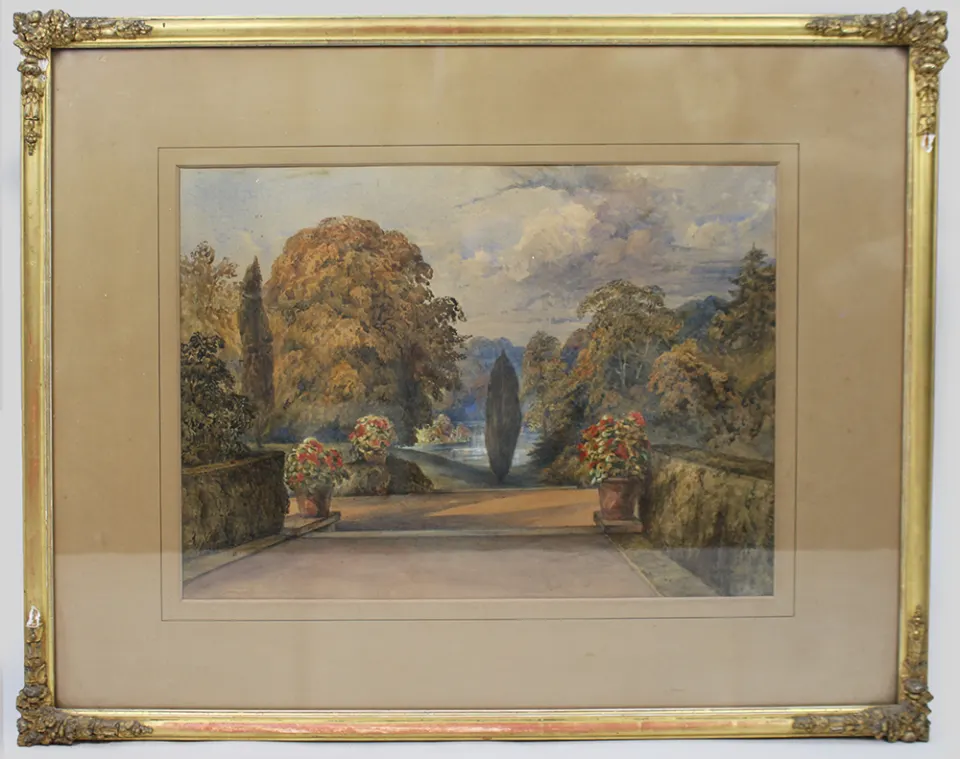 Pair of Fine Antique Victorian Watercolours