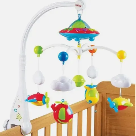Nuby Musical Cot Mobile with Colour Change RRP £32.99 L11