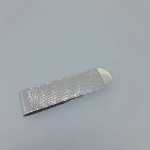 Birmingham Hallmarked Silver Money Clip