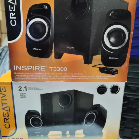 CREATIVE LABS A250  & Creative T3300