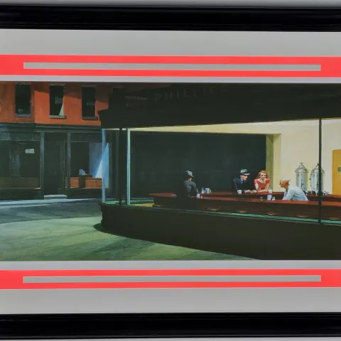 Edward Hopper Limited Edition "Nighthawks" One of Only 75 Published