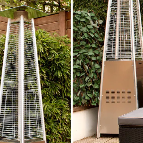 Pyramid Gas Heater