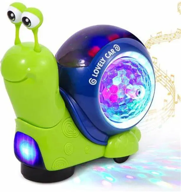Musical Snail Run Fast Toy