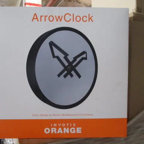 50pcs Brand new Sealed INNvotis designer clock with mirrored finish - rrp £29.99 - 50pcs in lot