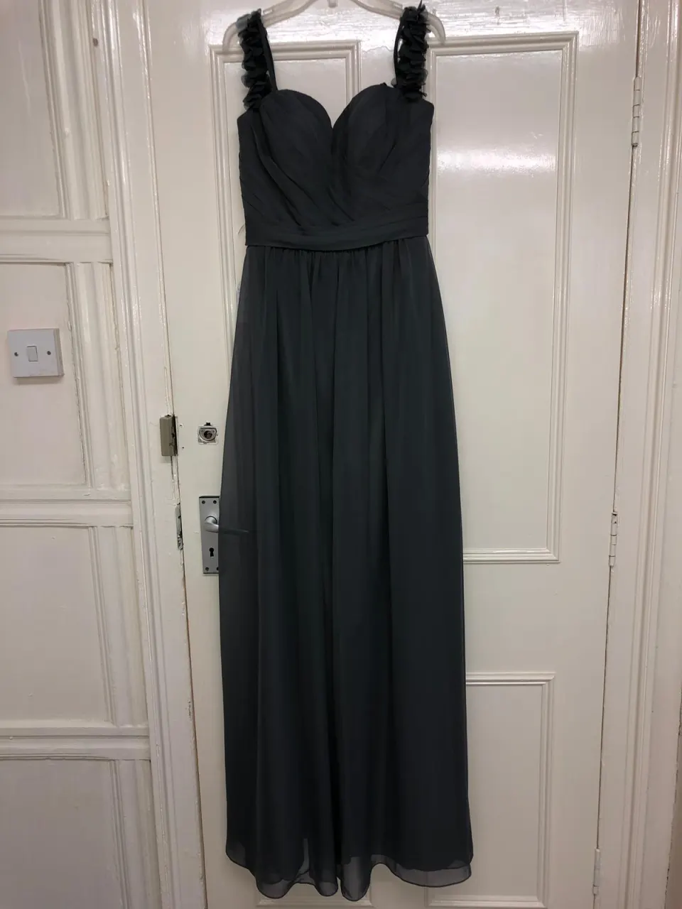 Richard Designs Bridesmaid or prom dress in Granite size 8, Style RDM1074