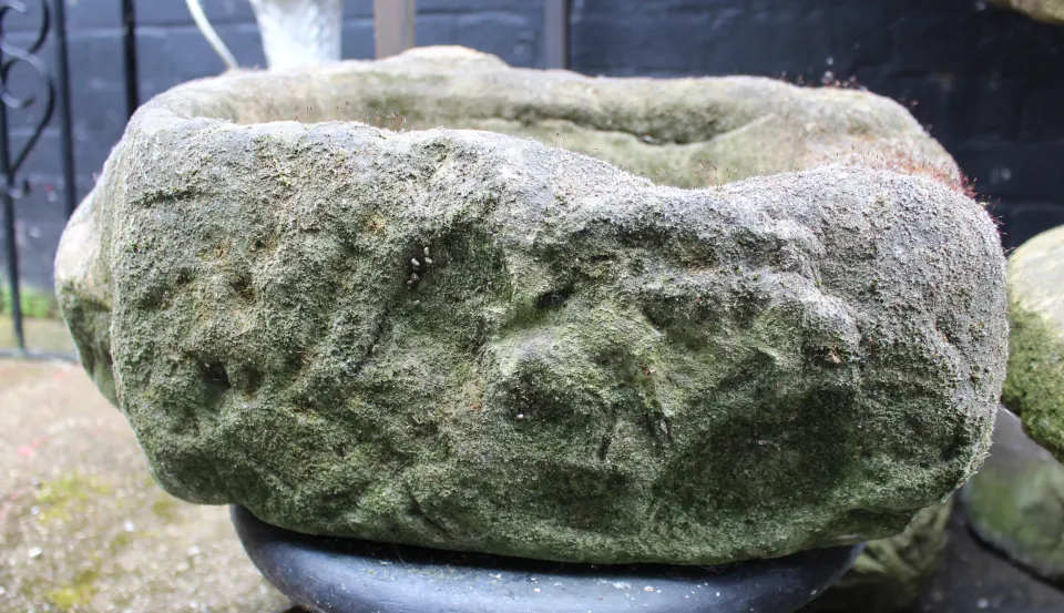 Antique Yorkstone Planter
