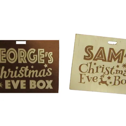 700 x Christmas Eve Personalised Name Plates RRP 1.99 ea L19a