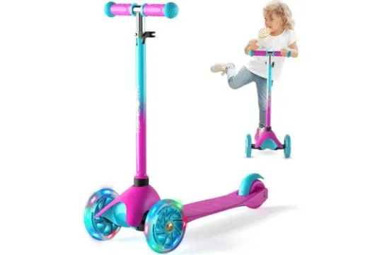 3 Wheel Kids Kick Scooter (Color may vary) RRP £69.99