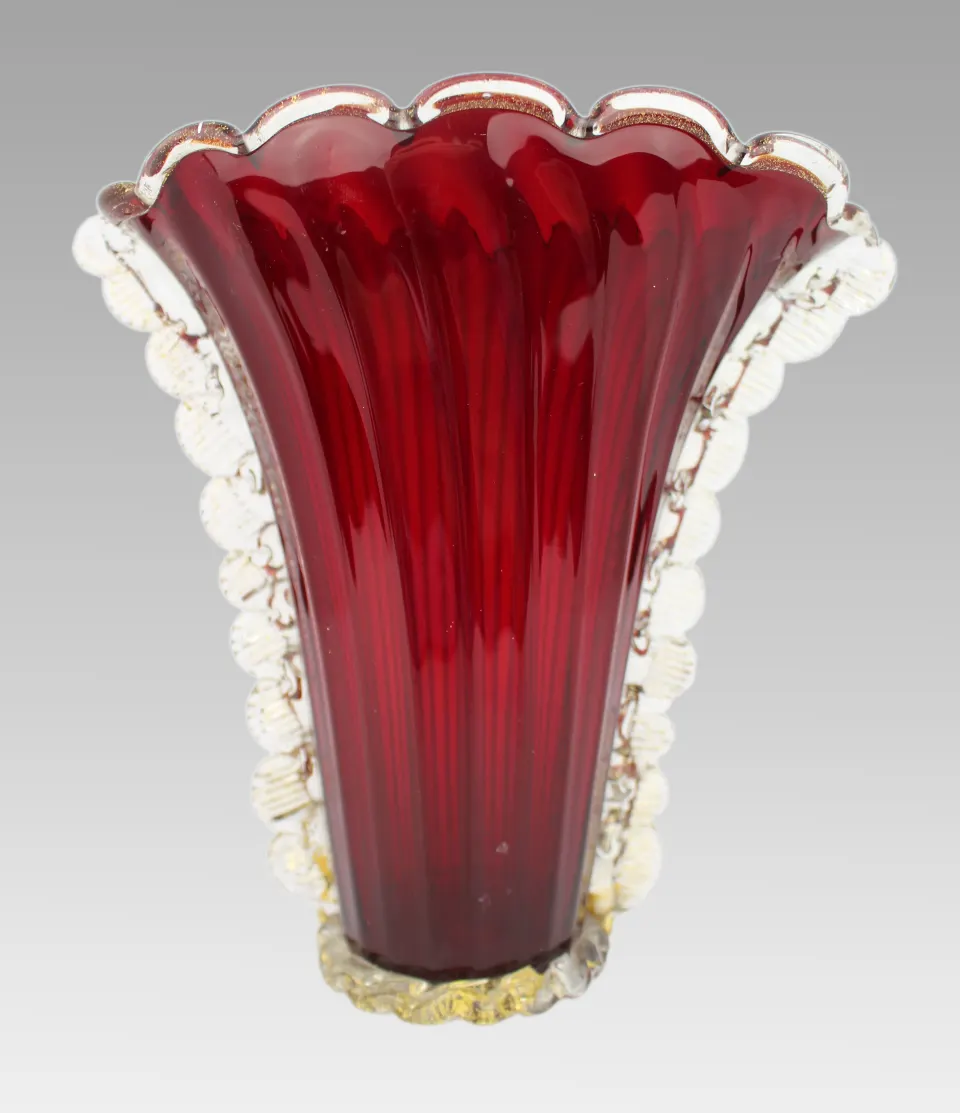 Antique Victorian Glass Vase
