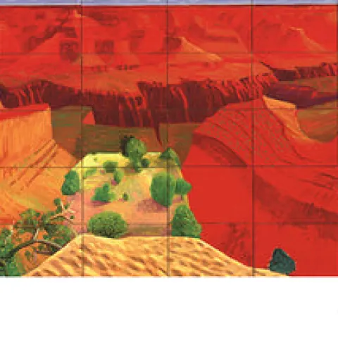 David Hockney 'A Closer Grand Canyon' 2011 (2021) Limited edition.