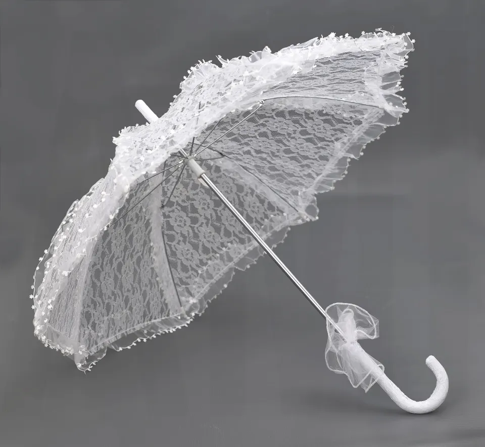 Lot 68;  4 x JUNIOR WEDDING PARASOLS / UMBRELLAS RRP £52
