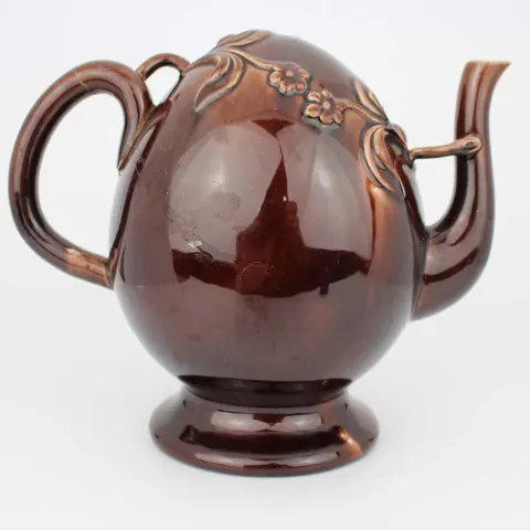 Victorian Minton Treacle Glazed Cadogan Tea Pot