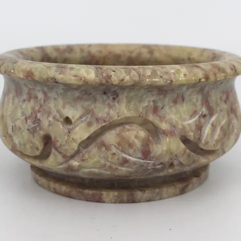 Carved Marble Bowl