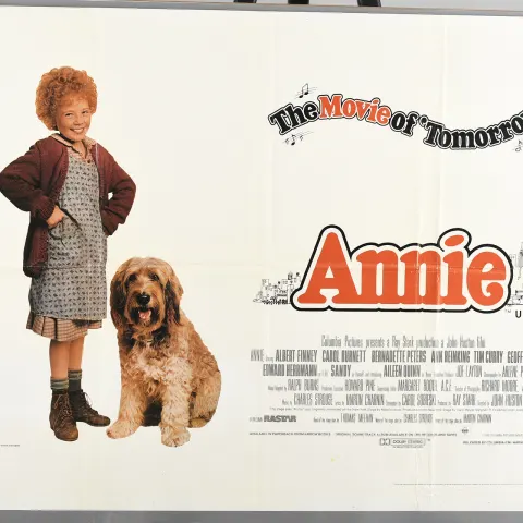 Original "Annie" Cinema Poster