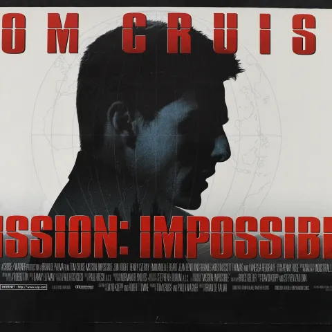 Original "Mission Impossible" Cinema Poster