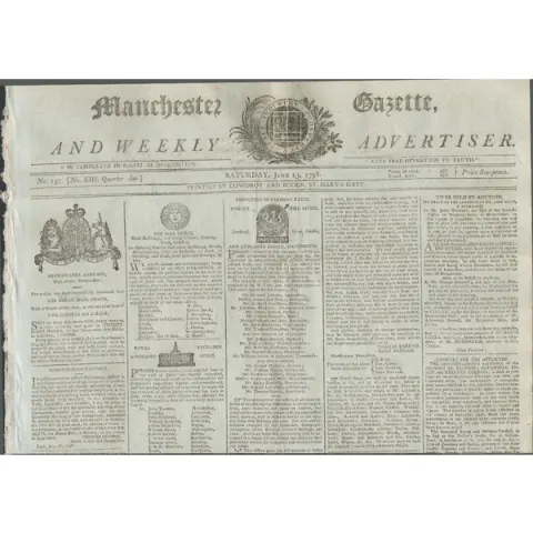 6 Hour Battle New Ross Wexford 1798 Irish Rebellion Newspaper