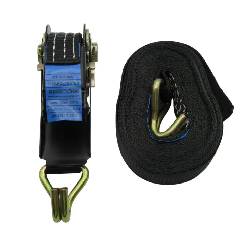 20 X 35MM X 6 METRE RATCHET LASHING WITH CLAW HOOK (BL 3000KG)