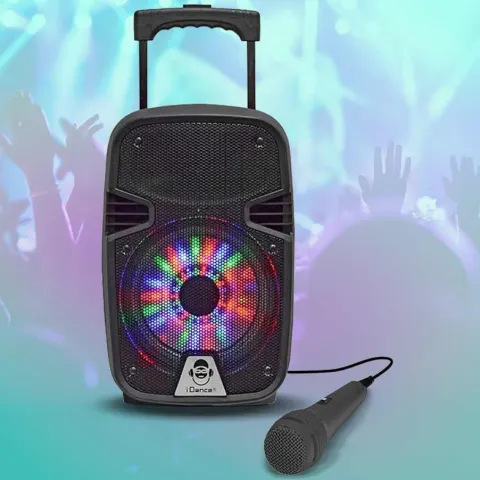 (167/10B) Lot RRP £120  2x iDance Bluetooth Speaker Items. 1x Groove 214 MK2 Portable All In One Bl