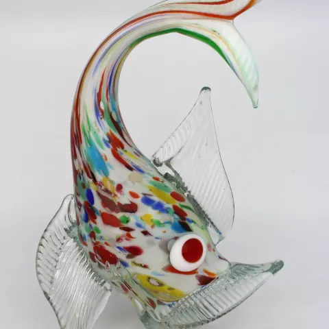 Glass Fish Sculpture