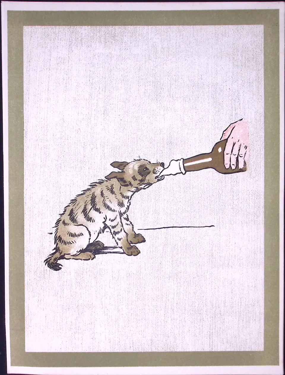Cecil Aldin Antique Zoo Babies Scarce Illustration “Baby Hyena”-16