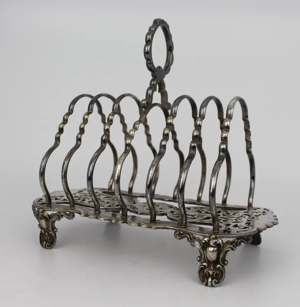 Antique Victorian Elkington Toast Rack