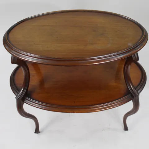 Vintage Two Tier Mahogany Table