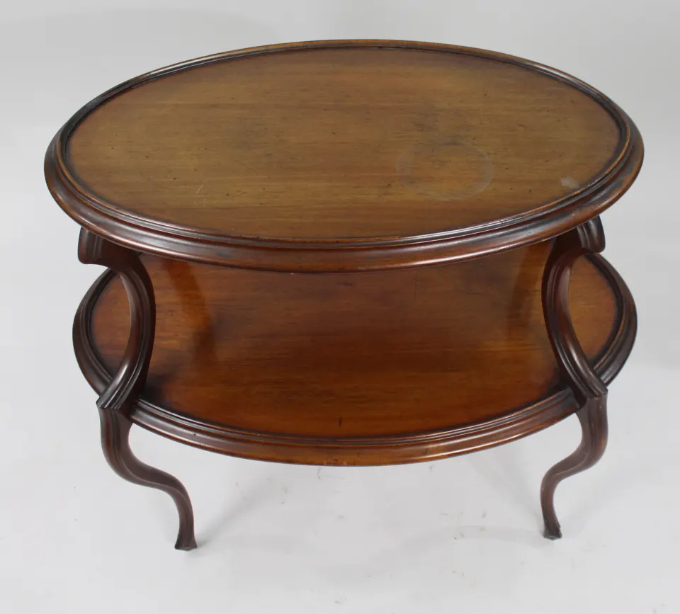 Vintage Two Tier Mahogany Table