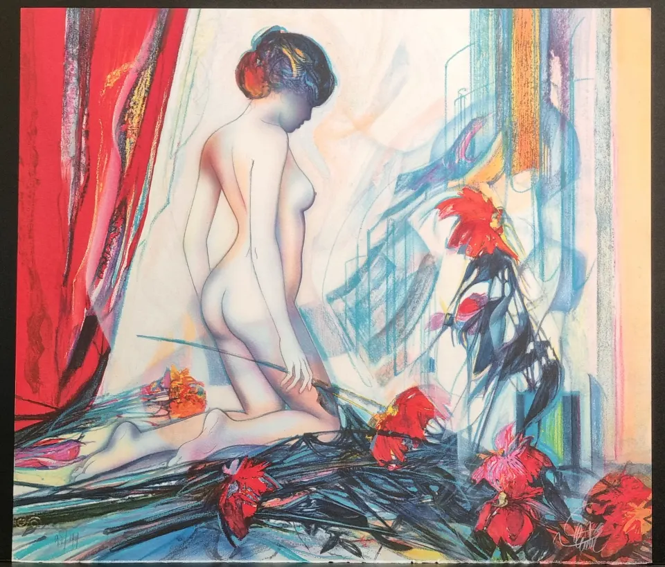 Limited Edition Signed Lithograph Jean-Baptiste Valadie