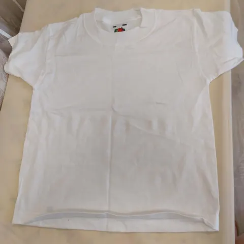 10 x white teeshirts age 3 to 4