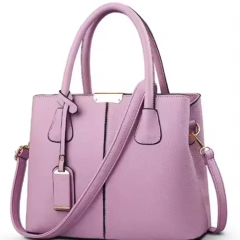 Elevate Your Style with the Ultimate PU Leather Tote Bag! Pink