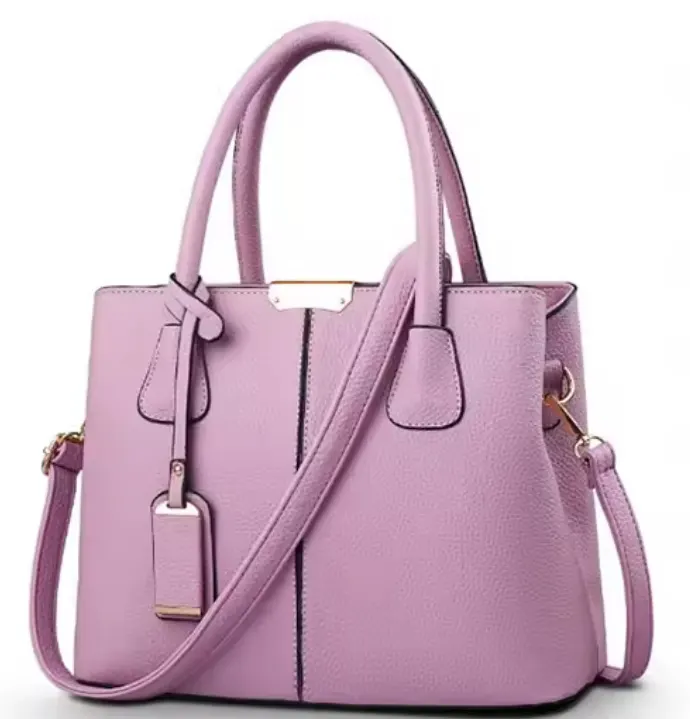 Elevate Your Style with the Ultimate PU Leather Tote Bag! Pink