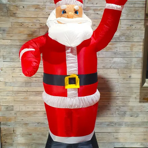 Inflatable 8ft Santa, with lights  Rrp £59.99