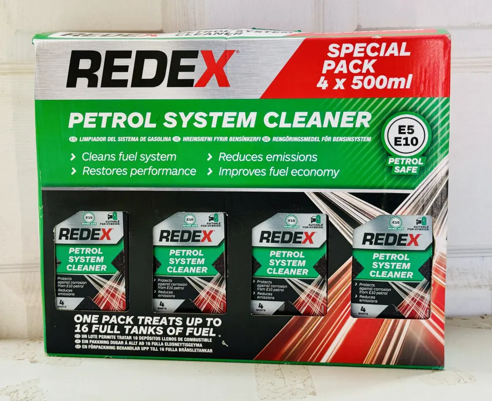 Redex Petrol Fuel System Cleaner 4 x 500ML New Sealed Box