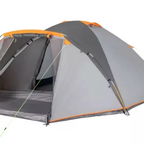 (119/7C) Lot RRP £150. 3x Ozark Trail 4 Person Dome Tent Orange / Grey RRP £50 Each. Dimensions: (3