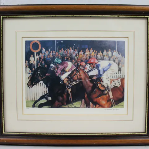 Limited Edition Signed Horse Print by William Nassau