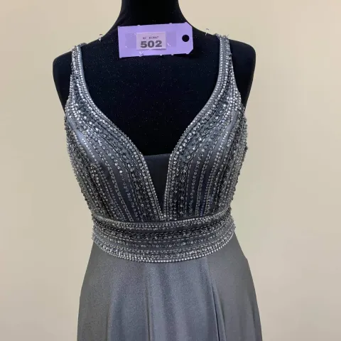 Rachel Allen Pageant dress RRP £495.  Size 12 in platinum