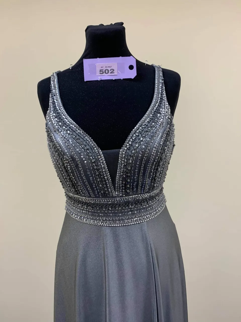 Rachel Allen Pageant dress RRP £495.  Size 12 in platinum