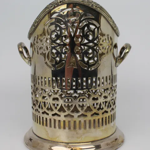 Vintage Silver Plated Bottle Holder