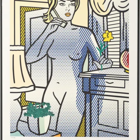 Roy Lichtenstein Limited Edition Silkscreen.