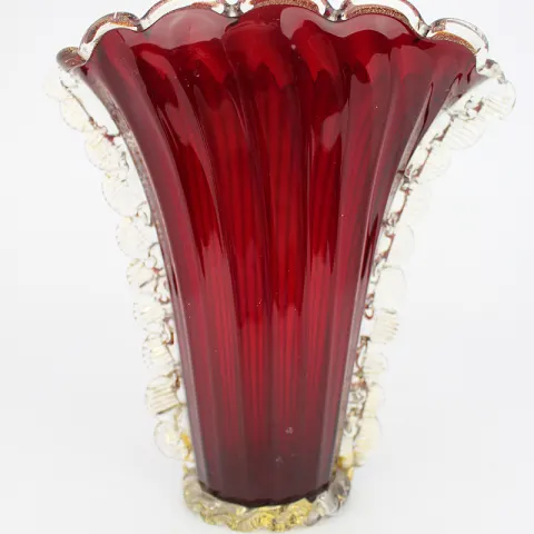 Antique Victorian Glass Vase