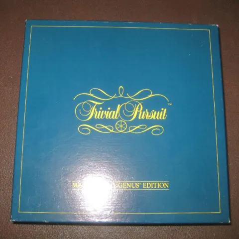 Trivial Pursuit Master Game-Genus Edition Board Game