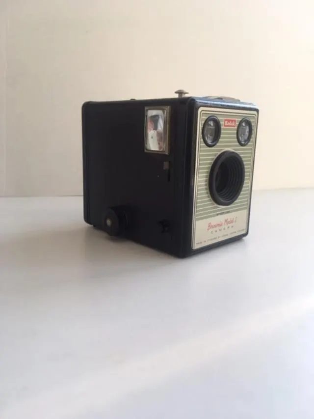 Kodak Camera 'Box Brownie' Model No 1 With Kadet Lens, London, England, Circa 1915