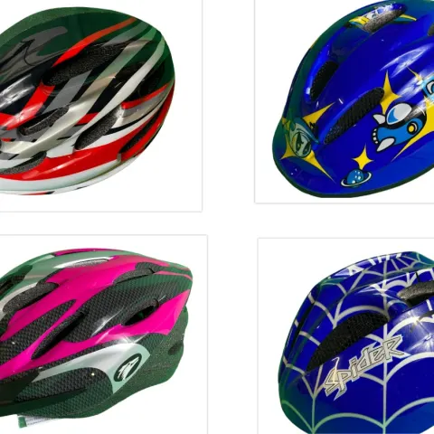 5 x Assorted Adult & Child Bike Helmets (Style may vary)